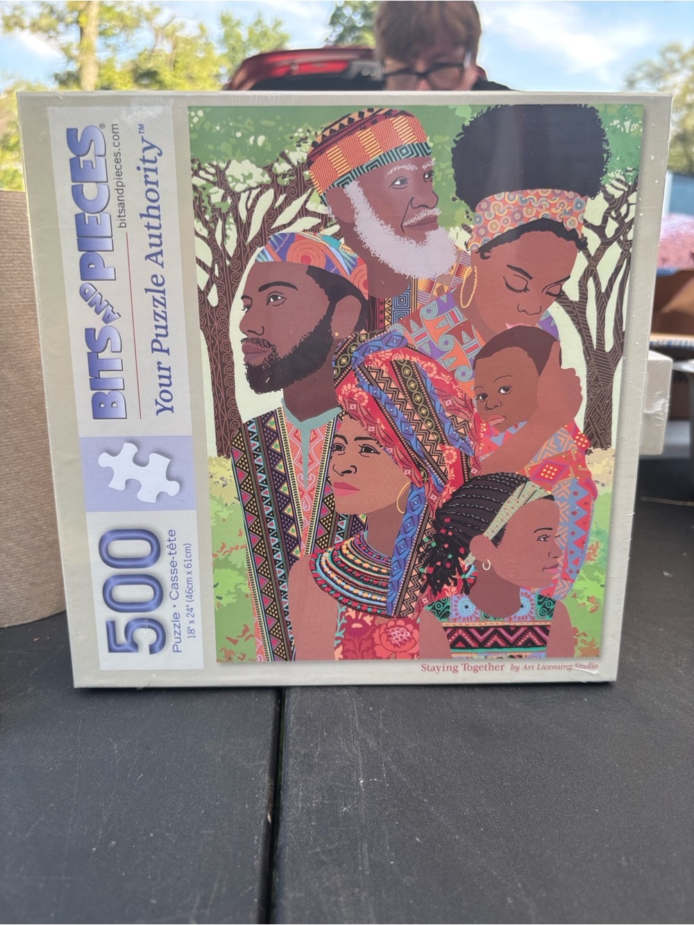 Bits and Pieces 'Staying Together' 500-Piece Jigsaw Puzzle — Multicolor